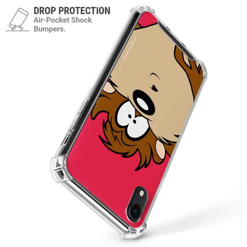 Looney Tunes Tasmanian Devil Zoomed In iPhone XR Clear Case