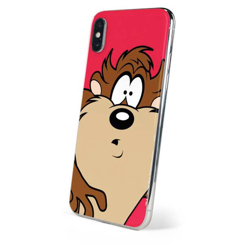 Looney Tunes Tasmanian Devil Zoomed In iPhone XS Skin