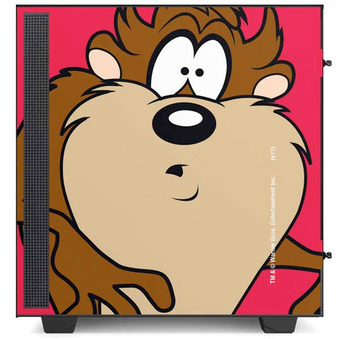 Looney Tunes Tasmanian Devil Zoomed In NZXT H510 Compact ATX Mid-Tower Case Skin