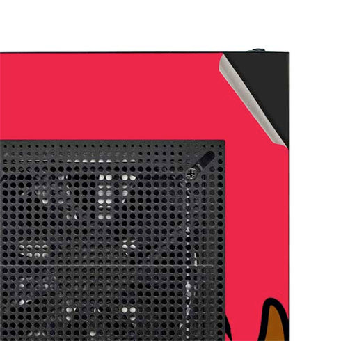 Looney Tunes Tasmanian Devil Zoomed In NZXT H510 Compact ATX Mid-Tower Case Skin