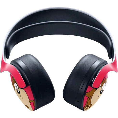 Looney Tunes Tasmanian Devil Zoomed In PULSE 3D Wireless Headset for PS5 Skin