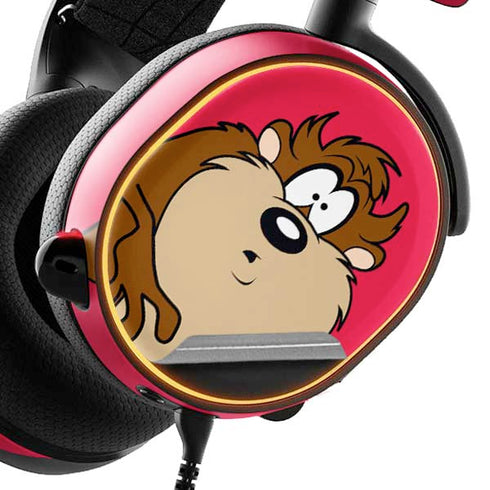 Looney Tunes Tasmanian Devil Zoomed In SteelSeries Arctis 3 Skin