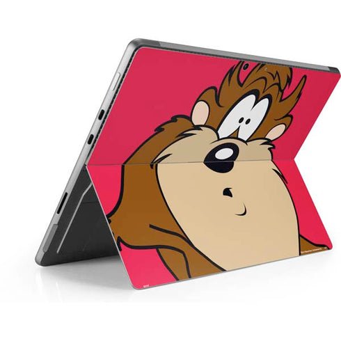Looney Tunes Tasmanian Devil Zoomed In Surface Pro 9 Skin
