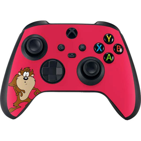 Looney Tunes Tasmanian Devil Zoomed In Xbox Series X Controller Skin