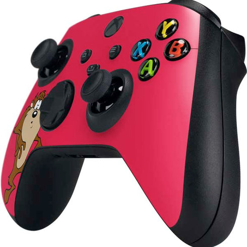 Looney Tunes Tasmanian Devil Zoomed In Xbox Series X Controller Skin