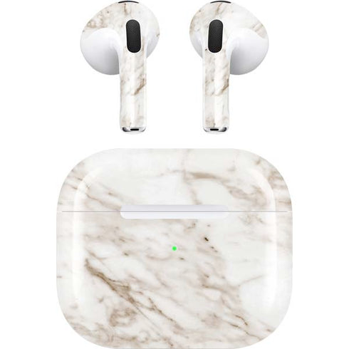 Taupe Marble Apple AirPods (3rd Gen 2021) Skin