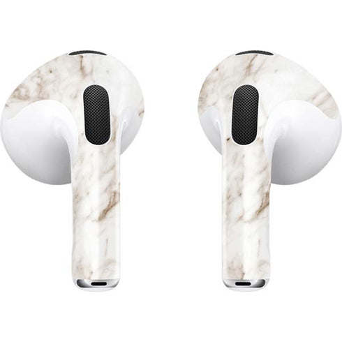 Taupe Marble Apple AirPods (3rd Gen 2021) Skin