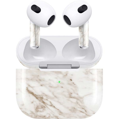 Taupe Marble Apple AirPods (3rd Gen 2021) Skin
