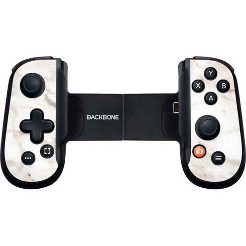 Taupe Marble Backbone One for iPhone Game Controller Skin