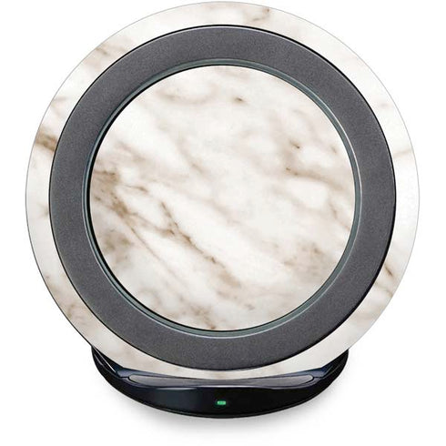 Taupe Marble Fast Charge Wireless Charging Stand Skin