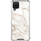 Taupe Marble Galaxy A12 Clear Case