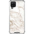 Taupe Marble Galaxy A12 Clear Case