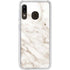 Taupe Marble Galaxy A20 Clear Case