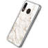Taupe Marble Galaxy A20 Clear Case