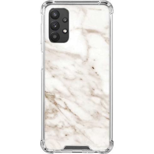 Taupe Marble Galaxy A32 5G Clear Case