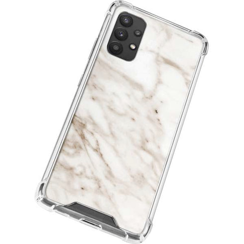 Taupe Marble Galaxy A32 5G Clear Case
