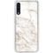 Taupe Marble Galaxy A50 Clear Case