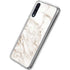Taupe Marble Galaxy A50 Clear Case