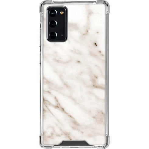 Taupe Marble Galaxy Note20 5G Clear Case