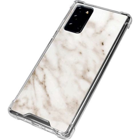 Taupe Marble Galaxy Note20 5G Clear Case