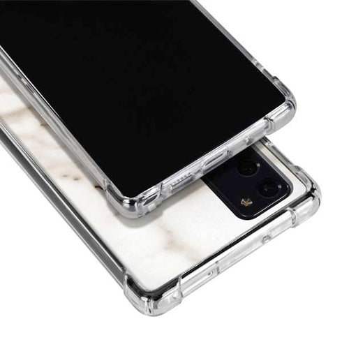 Taupe Marble Galaxy Note20 5G Clear Case