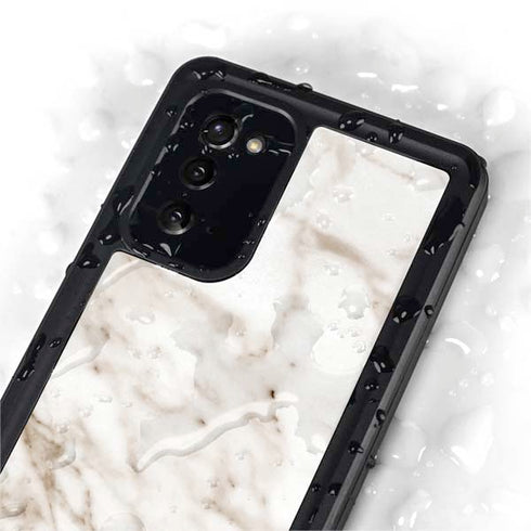 Taupe Marble Galaxy Note20 5G Waterproof Case