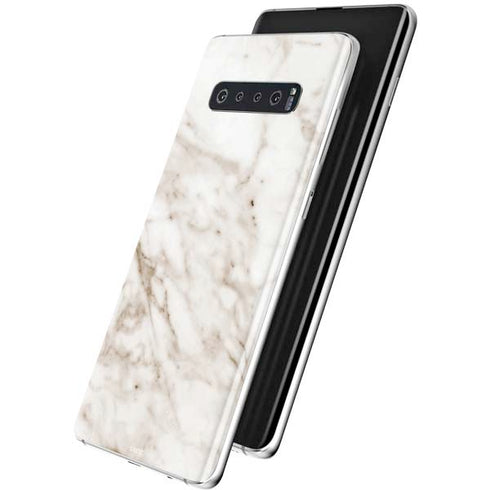 Taupe Marble Galaxy S10 Skin