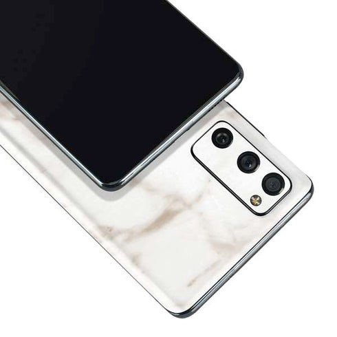 Taupe Marble Galaxy S20 Fan Edition Skin