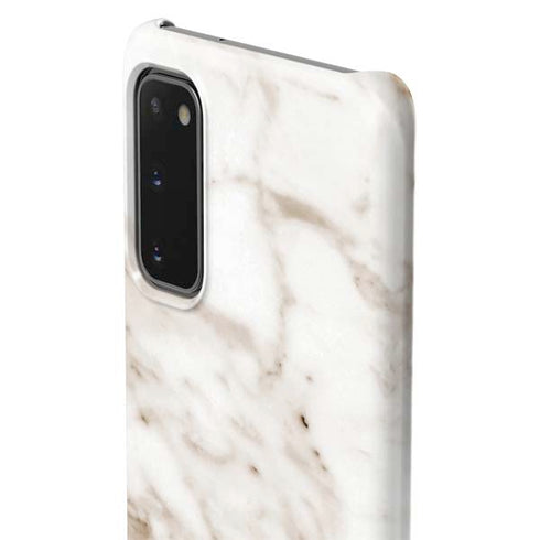 Taupe Marble Galaxy S20 Lite Case