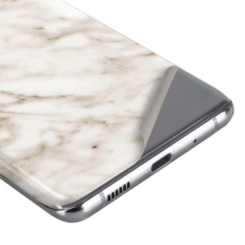 Taupe Marble Galaxy S20 Plus Skin