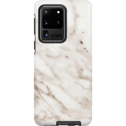 Taupe Marble Galaxy S20 Ultra 5G Pro Case