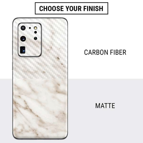 Taupe Marble Galaxy S20 Ultra 5G Skin
