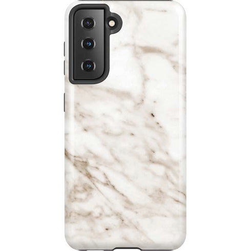 Taupe Marble Galaxy S21 5G Pro Case
