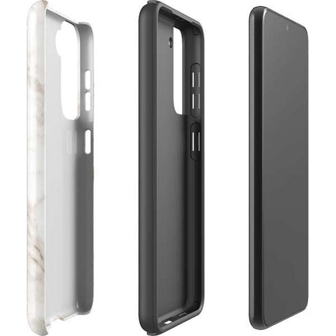 Taupe Marble Galaxy S21 FE Pro Case