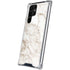Taupe Marble Galaxy S22 Ultra Clear Case