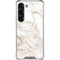 Taupe Marble Galaxy S23 Clear Case