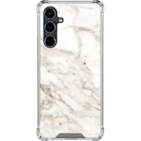 Taupe Marble Galaxy S23 FE Clear Case
