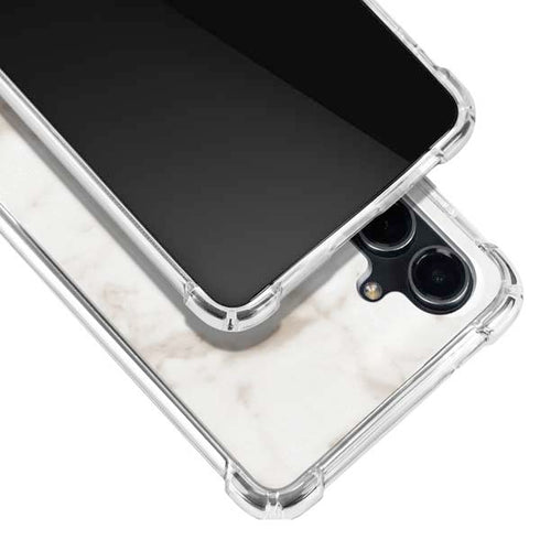 Taupe Marble Galaxy S23 FE Clear Case