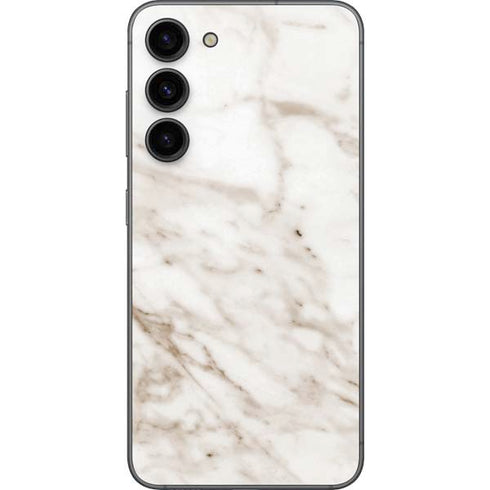 Taupe Marble Galaxy S23 Plus Skin