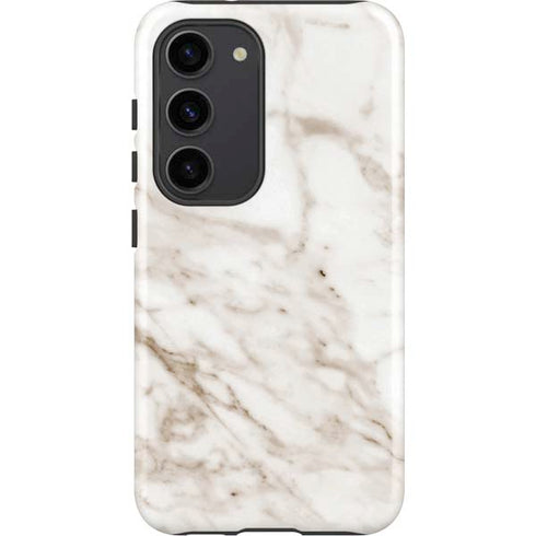 Taupe Marble Galaxy S23 Pro Case