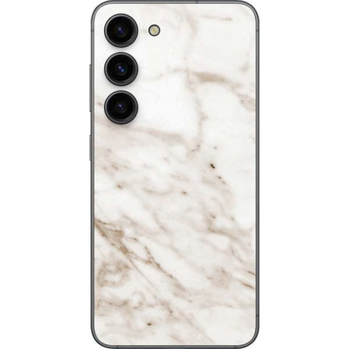 Taupe Marble Galaxy S23 Skin