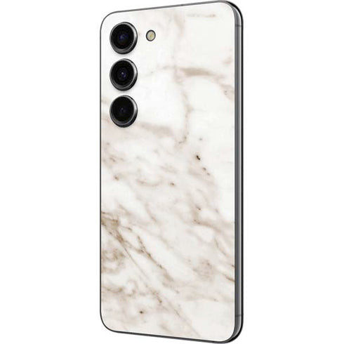 Taupe Marble Galaxy S23 Skin
