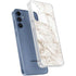 Taupe Marble Galaxy S24 Clear Case