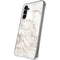 Taupe Marble Galaxy S24 Plus Clear Case