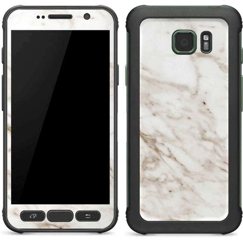Taupe Marble Galaxy S7 Active Skin
