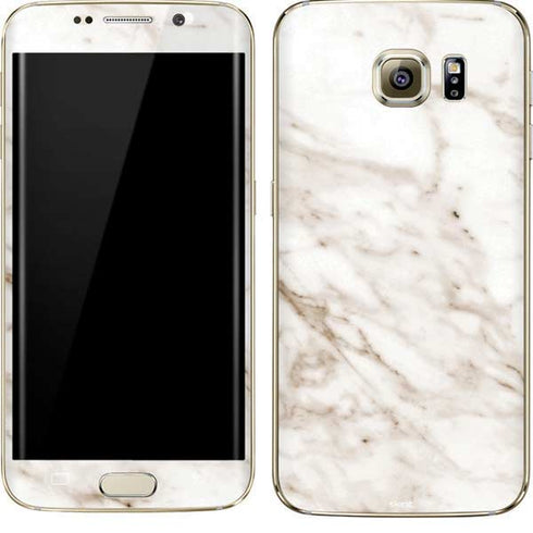 Taupe Marble Galaxy S7 Edge Skin