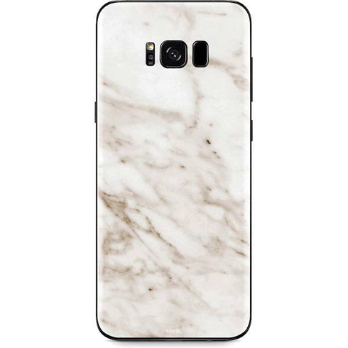 Taupe Marble Galaxy S8 Skin