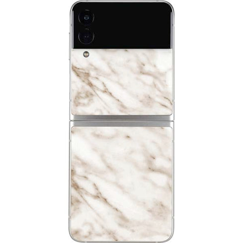 Taupe Marble Galaxy Z Flip3 5G Skin
