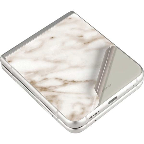 Taupe Marble Galaxy Z Flip3 5G Skin