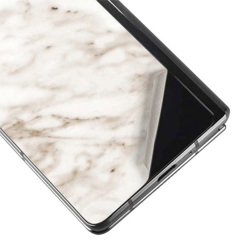 Taupe Marble Galaxy Z Fold2 5G Skin